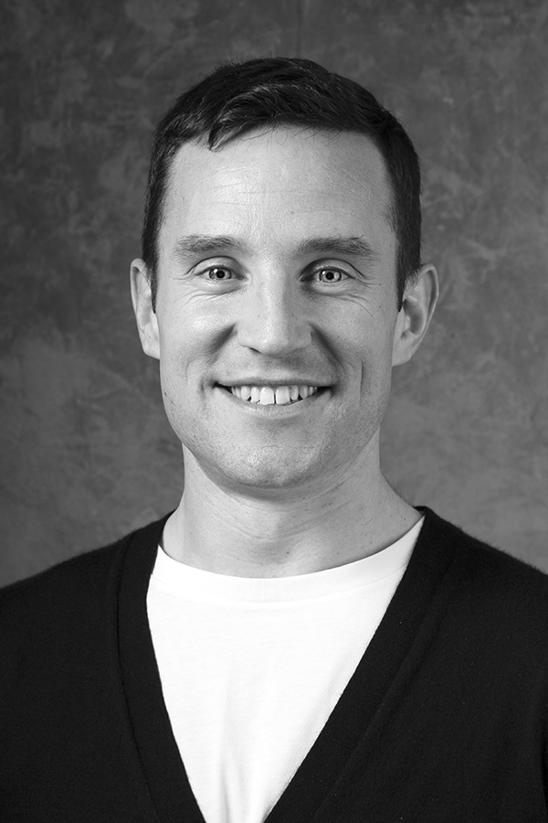 sales person headshot in black and white